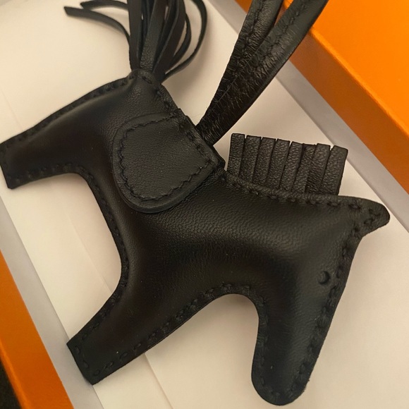 Hermès Rodeo Bag Charm - All Black - Picture 4 of 4
